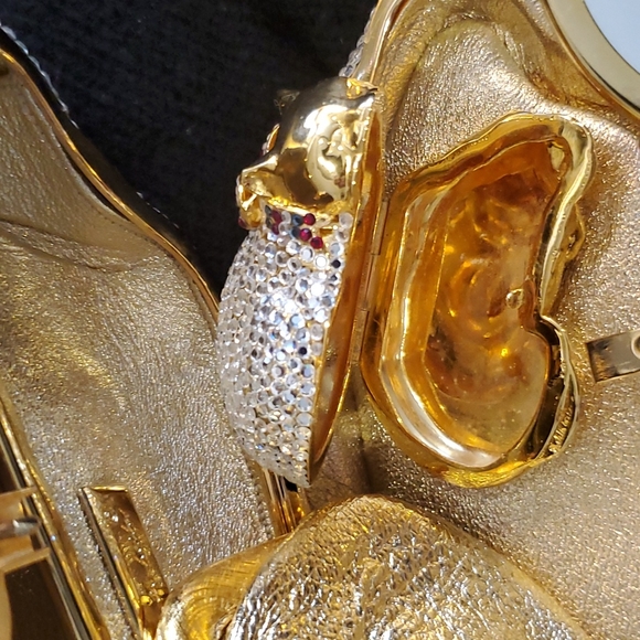 Judith Leiber sleeping Swarovski crystal cat - Picture 5 of 9